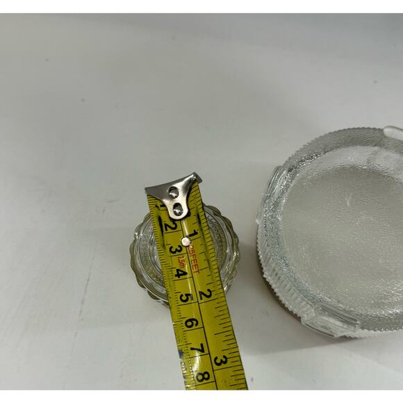 Vintage Vanity Jars Set of 2 1980s/90s - Picture 6 of 6